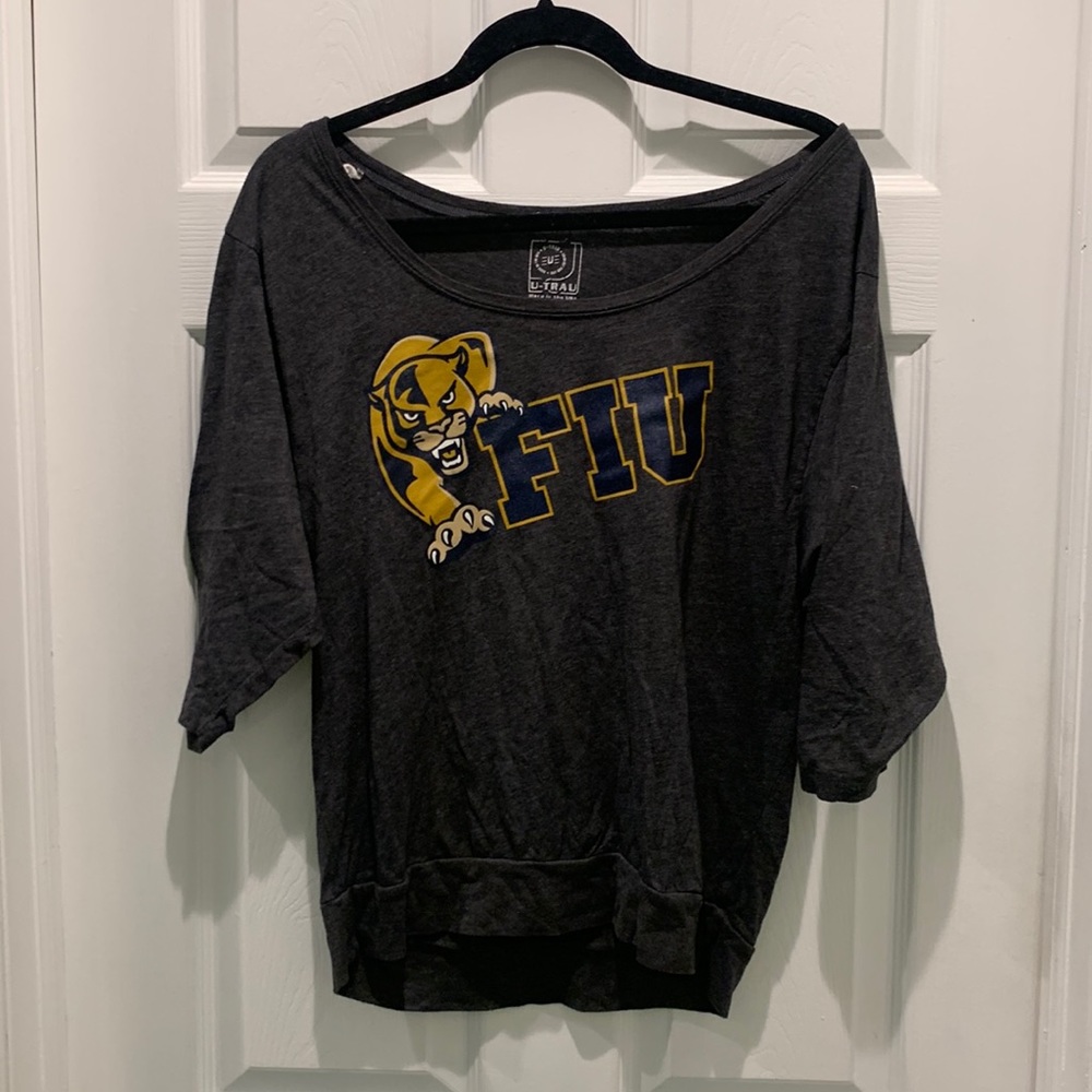 FIU Off the Shoulder Top Size L